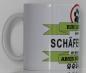 Preview: Weiße Tasse mit Spruch  "EIN LEBEN OHNE HUND IST MÖGLICH ABER SINNLOS"