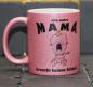 Preview: Weiße Tasse mit Spruch  Weiße Tasse mit Spruch "EINE WAHRE MAMA BRAUCHT KEIN SCHLAF"