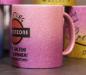 Preview: Weiße Tasse mit Spruch"ACHTUNG ZICKENZONE"