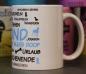 Preview: Weiße Tasse mit Spruch "OHNE HUND IST ALLES DOOF"