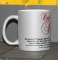 Preview: Weiße Tasse mit Spruch "ONSER KÄPSELE