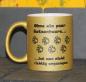 Preview: Weiße Tasse mit Spruch  "OHNE EIN PAAR KATZENHAARE"