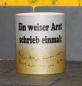 Preview: Weiße Tasse mit Spruch  "EIN WEISER ARZT SCHRIEB MAL"