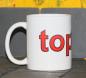 Preview: Weiße Tasse mit Spruch "TOPDAD"