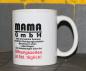 Preview: Weiße Tasse mit Spruch  "MAMA GmbH"