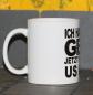 Preview: Weiße Tasse mit Spruch Weiße Tasse mit Spruch "ICH HATTE MAL GELD, JETZ FAHRE ICH US CARS"