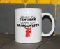Preview: Weiße Tasse mit Spruch "BEVOR ICH GENDERE LEHRNE ICH KLINGONISCH"