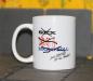 Preview: Weiße Tasse mit Spruch "SEX DRUKS & ROCK´N ROLL"