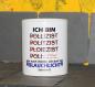 Preview: Weiße Tasse mit Spruch Polizist "ACH EGAL ICH DARF MIT BLAULICHT FAHREN"