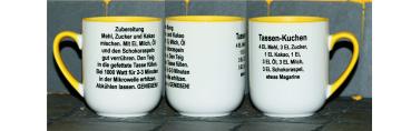 Weiße Tasse mit Spruch "ICH WERDE NICHT ÄLTER, ICH WERDE BESSER"