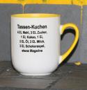 Weiße Tasse mit Spruch "ICH WERDE NICHT ÄLTER, ICH WERDE BESSER"