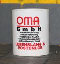 Weiße Tasse mit Spruch 