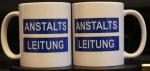 Weiße Tasse mit Spruch